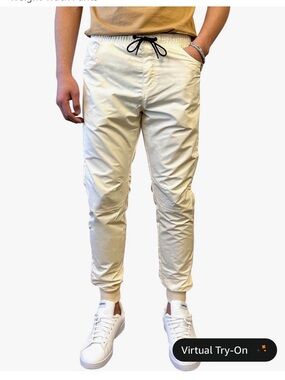 Southpole Mens Workout Tech Woven Jogger Pants Light Weight Track Pants size S